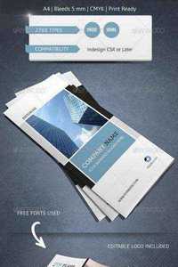 GraphicRiver - Modern & Corporate Trifold Brochure Template