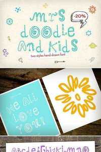 Mrs Doodle Fonts