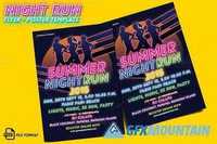 Night Run Event Flyer & Poster