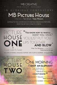 MB Picture House Font Family