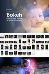  Bokeh Action and 40 Premium Textures