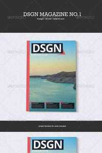 Graphicriver - DSGN Design Magazine No.1  