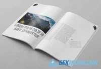 14 Pages Photoshop Magazine Template