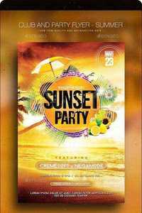 Summer V.3 - Club And Party Flyer - Graphicriver 10810063