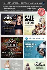 GraphicRiver - Instagram Banners 11331371