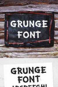 Graphicriver - Grunge Letters and Numbers 11341654