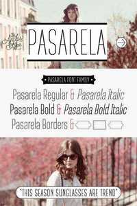Pasarela Font Family