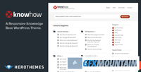 ThemeForest - KnowHow v1.1.7 - A Knowledge Base WordPress Theme - 2813111