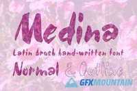 Medina Brush Font