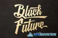 Black Future Typeface