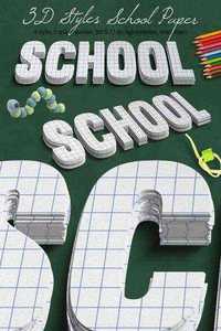 3D School Paper Styles - Graphicriver 11393001
