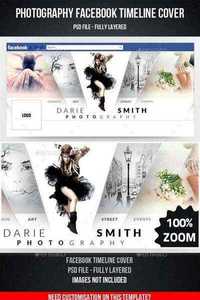Photography Facebook Timeline Cover - Graphicriver 11240178