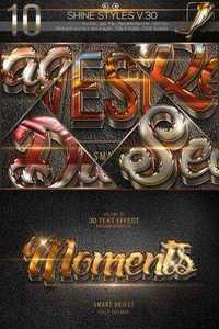GraphicRiver - 10 3D Text Effects V.30 11394956