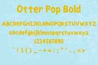 Otter Pop - Fonts in Four Flavors