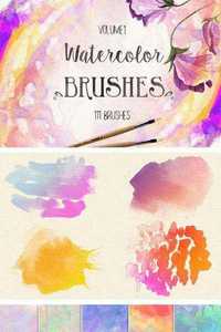 111 Watercolor Brushes
