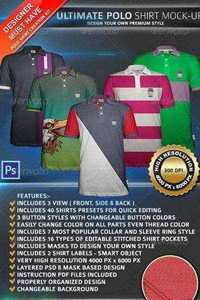 Polo Shirt Mock-Up - Graphicriver 7317749