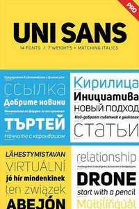 Uni Sans Font Family