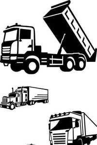 Stock Vectors - Truck Transportation