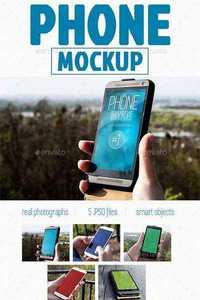 GraphicRiver - Phone Mock-Up 11718544