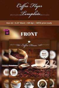 GraphicRiver - Coffee Flyer Template 10525769