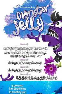 Monster Jelly Font