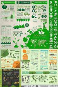 Ecology Infographics Elements