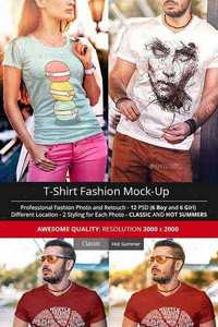 T-Shirt Fashion Mock-Up