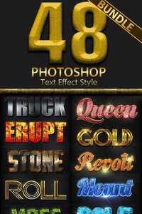 Graphicriver 48 Photoshop Style Bundle Part 1 11896636