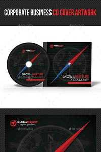 GraphicRiver - Corporate Business CD Cover Artwork - 10987443