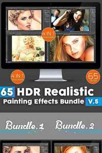 GraphicRiver - 65 HDR Realistic Painting Effects Bundle V.5 11932613