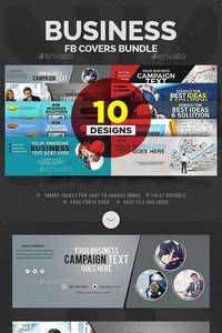 GraphicRiver - Business Facebook Covers Bundle - 10 Designs 11975881