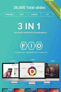 GraphicRiver - 3 in 1 Mega Bundle PowerPoint 11930053
