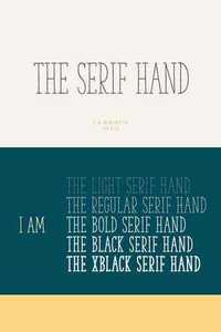 The Serif Hand Font Pack