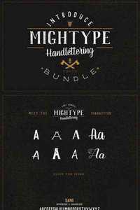 Mightype Font Bundle