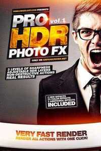 Graphicriver - Pro HDR Photo FX vol.1 - 25 HDR Photoshop Actions 12042916