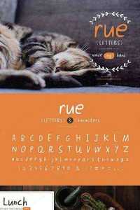 Rue Letters
