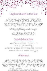 Alamanda calligraphy font