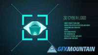 Videohive 3D Cyber Logo 10623467 