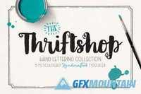 Thriftshop Hand Lettering Collection