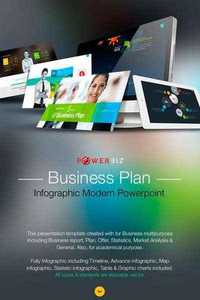 Graphicriver Business Plan Infographic Powerpoint 10599756