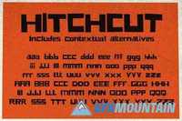 Hitchcut typeface