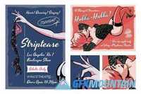 Burlesque Pin-Ups and Poster Bundle