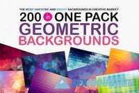 200 Backgrounds in One Pack