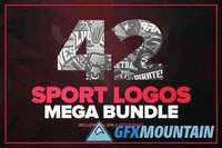 42 Sport logos MEGA BUNDLE