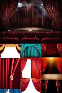 Theater Stage & Curtains