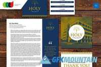 Holy - Church Branding Set - 338777