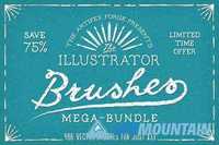 The Illustrator Brushes Mega-Bundle! 229704