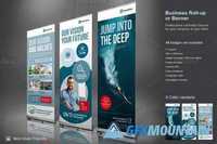 Corporate Roll-up or Banner