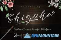 Shizuka Brush Script