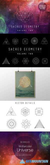 Sacred Geometry Vector Set Vol. 2